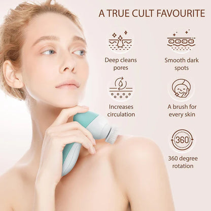 5 in 1 Facial Cleansing Brush