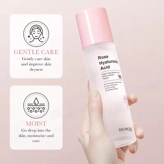 Rose Hyaluronic Acid Skincare Set