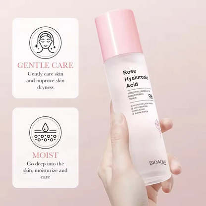 Rose Hyaluronic Acid Skincare Set