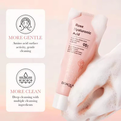 Rose Hyaluronic Acid Skincare Set