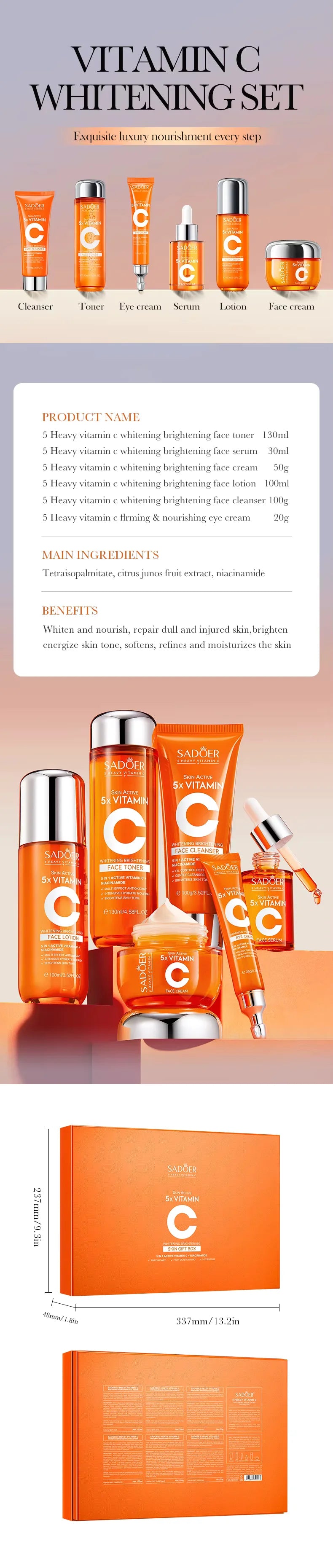 Vitamin C Skincare Set
