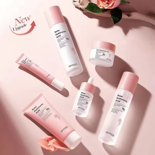 Rose Hyaluronic Acid Skincare Set